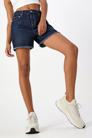 Short en jean - Bleu foncé