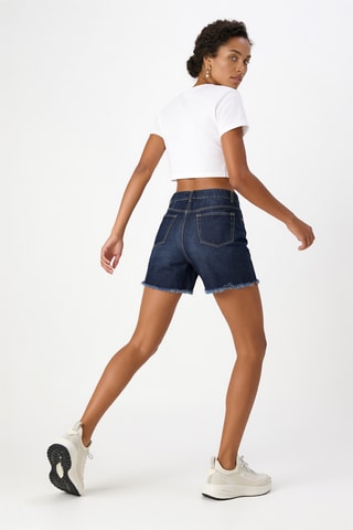 Short en jean - Bleu foncé