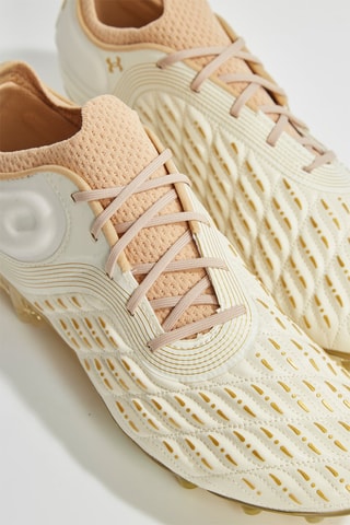 Zapatillas de fútbol UA TM Clone MagS Elite 3.0FG - Blanco