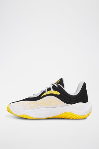 Chaussures de basketball Curry Essentials - Noir et jaune