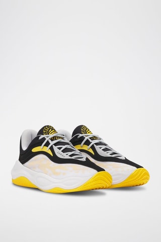 Chaussures de basketball Curry Essentials - Noir et jaune