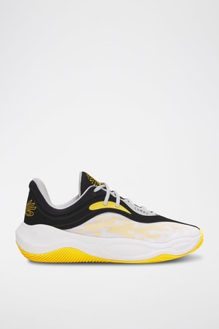 Chaussures de basketball Curry Essentials - Noir et jaune