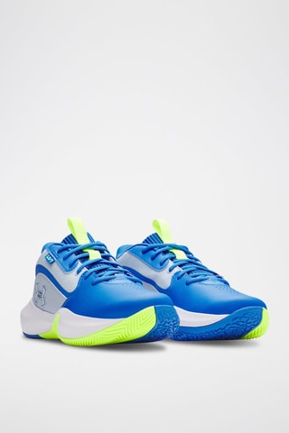 Chaussures de basketball en cuir Lockdown - Bleu
