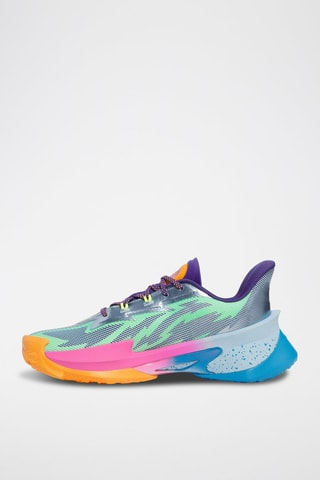 Chaussures de basketball Curry Pinnacle - Bleu et vert d’eau