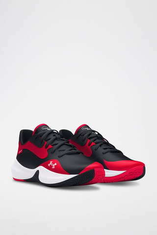Chaussures de basketball en cuir Lockdown - Noir