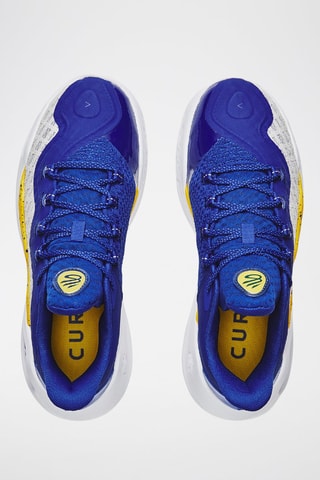 Chaussures de basketball - Blanc et bleu
