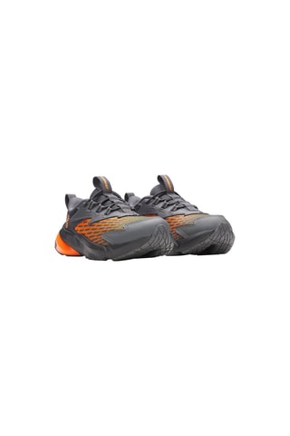Chaussures de running en cuir ScramJet - Gris foncé