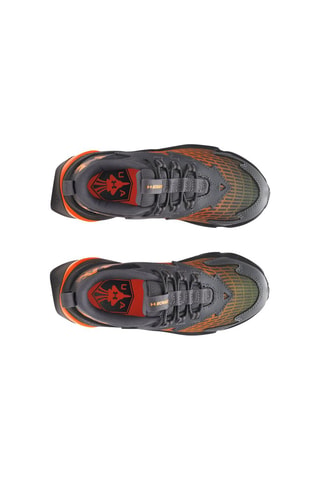 Chaussures de running en cuir ScramJet - Gris foncé
