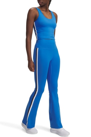 Pantalon d’entraînement taille haute Motion - Bleu électrique