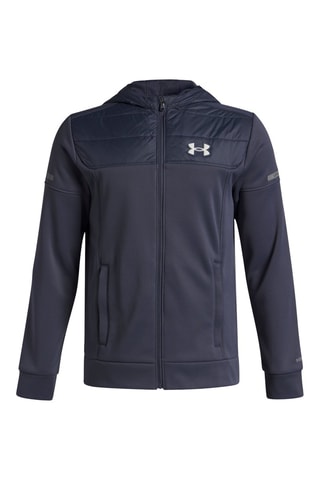 Veste d’entrainement  à capuche Armour Fleece Pro - Bleu marine