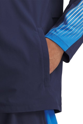 Veste de running à capuche Velociti - Bleu marine