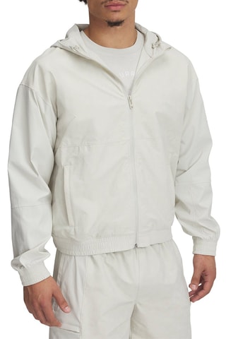 Veste à capuche Curry - Blanc