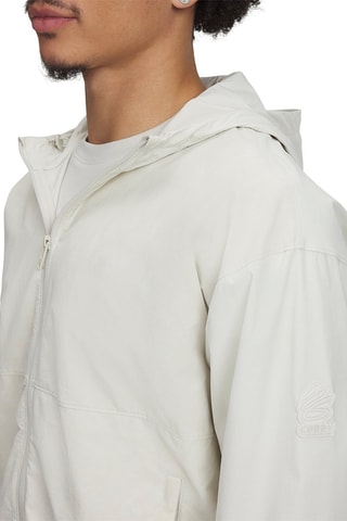Veste à capuche Curry - Blanc