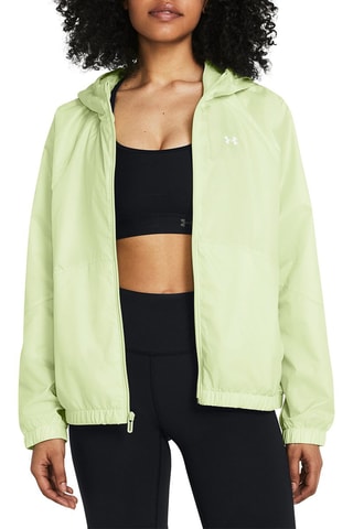 Veste à capuche Rival Woven - Vert clair