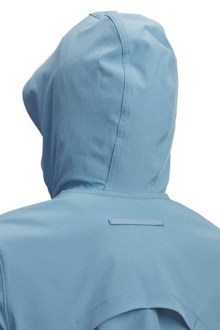 Veste de running à capuche Launch Storm - Ciel et blanc