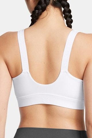 Brassière de sport Infinity High Zip 2.0 - Blanc