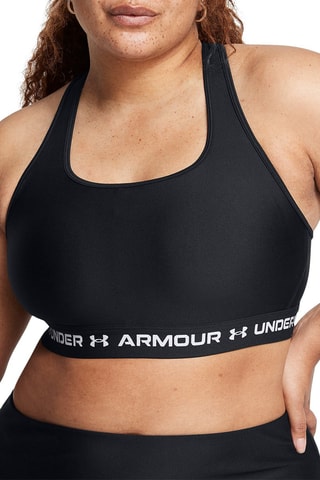 Brassière d’entrainement push-up Crossback - Noir