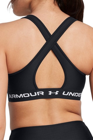 Brassière d’entrainement push-up Crossback - Noir