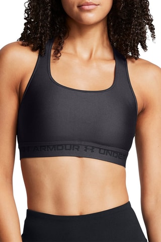Brassière d’entraînement push-up Crossback - Gris foncé