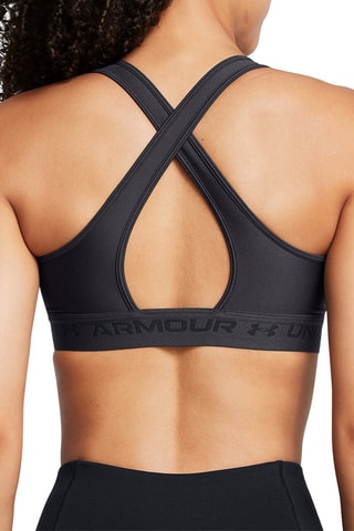 Brassière d’entraînement push-up Crossback - Gris foncé