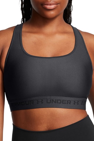 Brassière d’entraînement push-up Crossback - Gris foncé