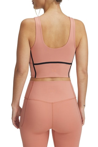 Brassière d’entraînement push-up Meridian - Rose