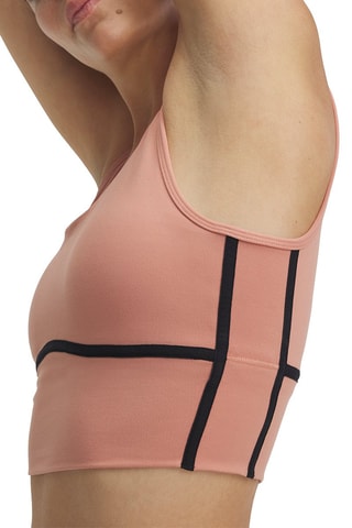 Brassière d’entraînement push-up Meridian - Rose