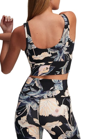 Brassière d’entrainement push-up Meridian - Noir