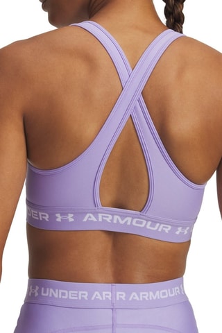 Brassière de sport push-up Crossback - Violet