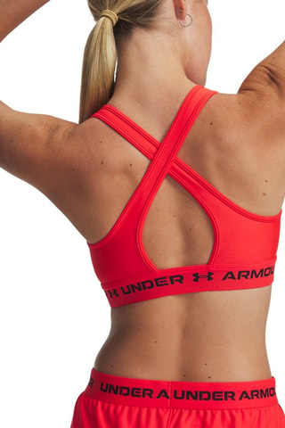 Brassière push-up Crossback - Rouge et noir