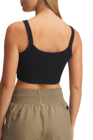 Crop top Rival Knit - Noir