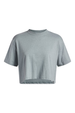 Crop top Rival - Bleu cobalt chiné