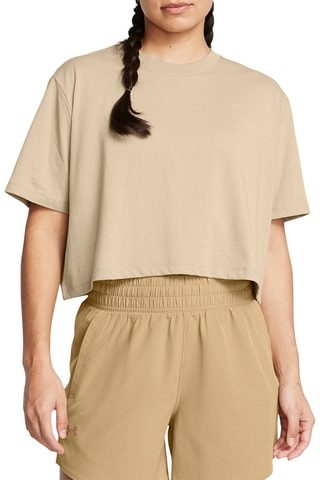 Crop top Energy Graphics - Marron clair