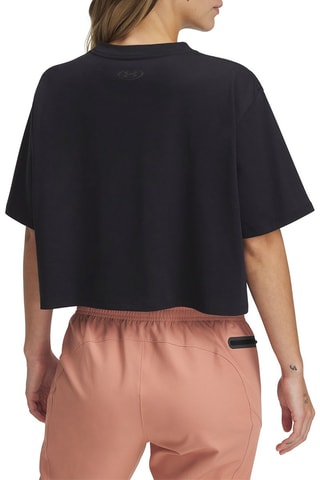 Crop top Rival Knit - Noir
