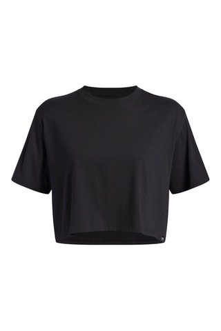 Crop top Rival Knit - Noir