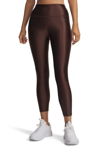 Legging d'entraînement 7/8 taille haute Motion - Marron foncé