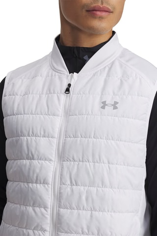 Doudoune de running sans manches Velociti - Blanc