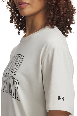 T-shirt oversize Rival Knit - Blanc