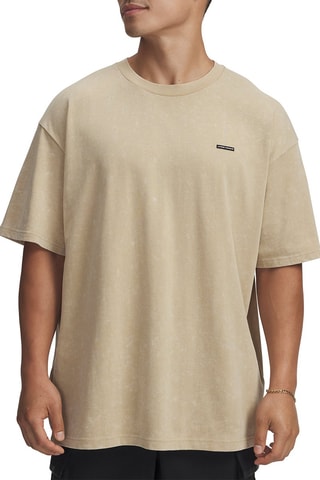 T-shirt oversize Energy Graphics - Marron clair