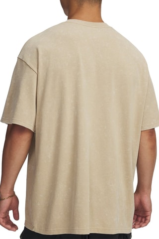 T-shirt oversize Energy Graphics - Marron clair