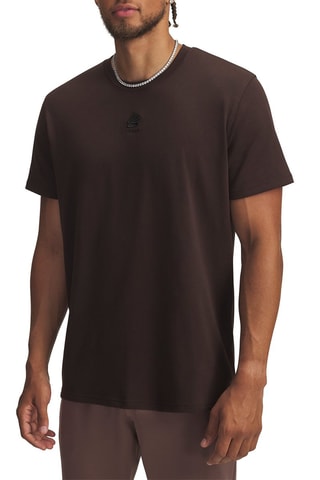 T-shirt de basketball Stephen Curry - Marron