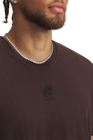 T-shirt de basketball Stephen Curry - Marron
