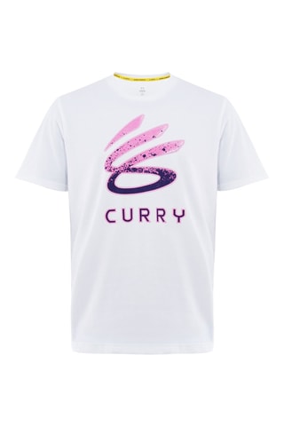T-shirt de basketball Curry - Blanc