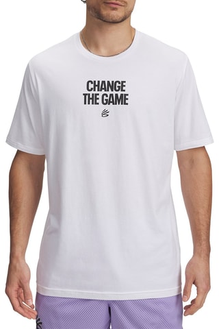 T-shirt de basketball Stephen Curry - Blanc