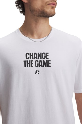 T-shirt de basketball Stephen Curry - Blanc