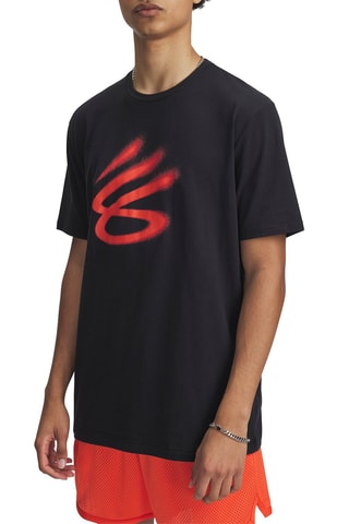 T-shirt de basketball Stephen Curry - Noir