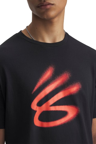 T-shirt de basketball Stephen Curry - Noir