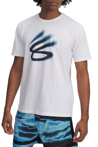 T-shirt de basketball Curry - Blanc