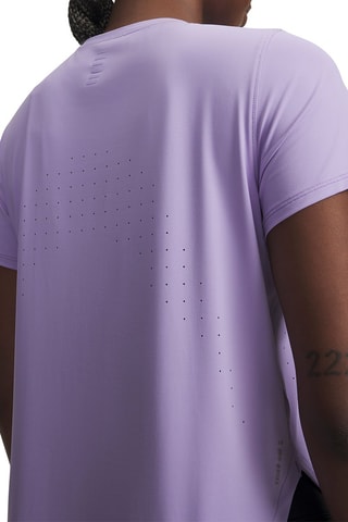 T-shirt de running Launch Elite - Violet