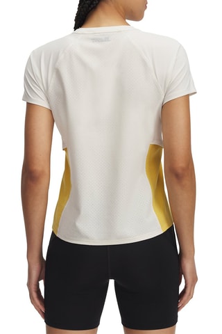 Maillot de running UA Trail Run - Blanc